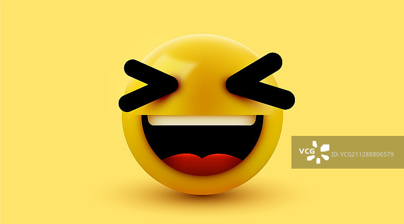 用于设计的3D微笑表情符号图标图片素材