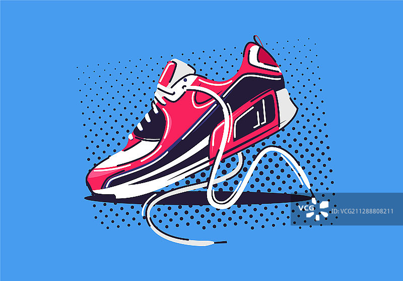 运动跑鞋图片素材