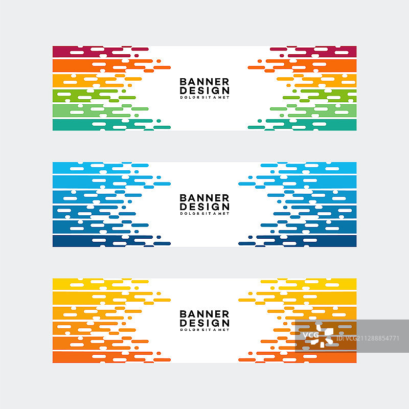 现代对角线网页横幅模板图片素材