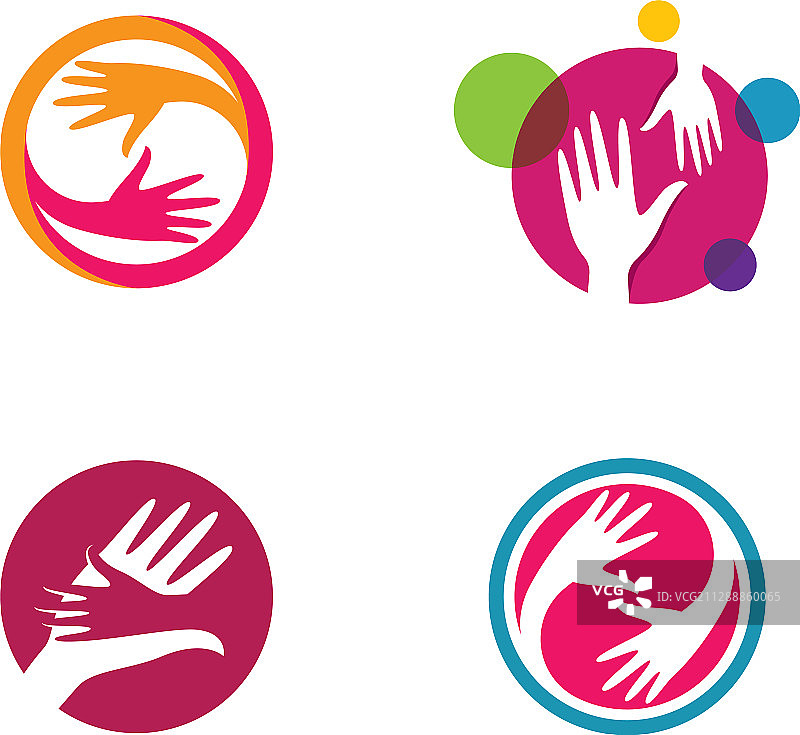 手部护理Logo创意图标图片素材
