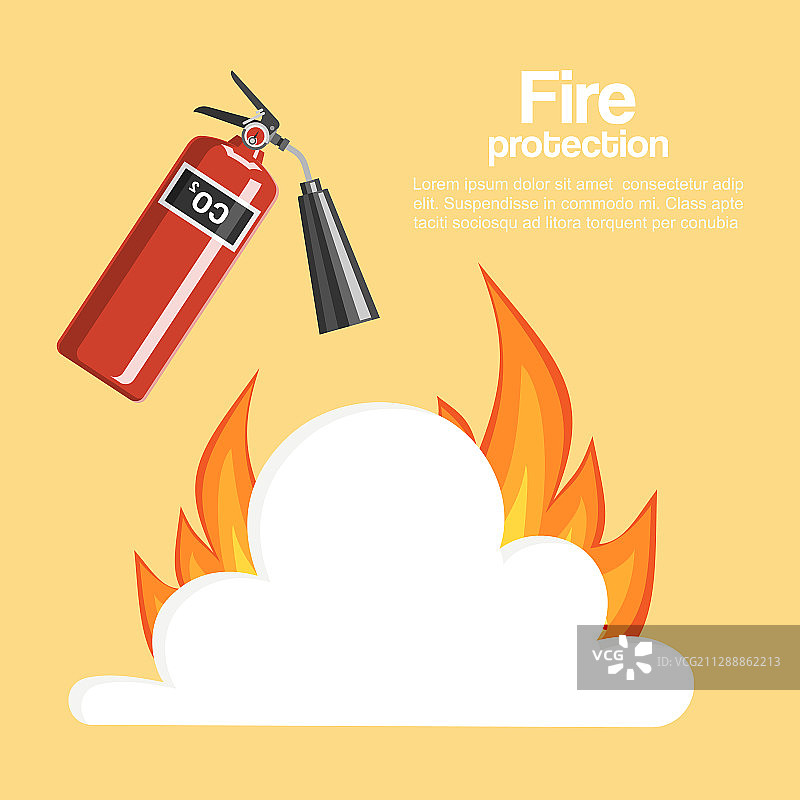 消防安全海报图片素材