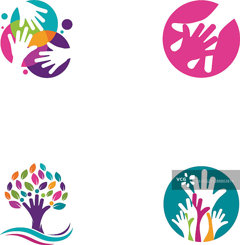 手部护理图标模板图片素材