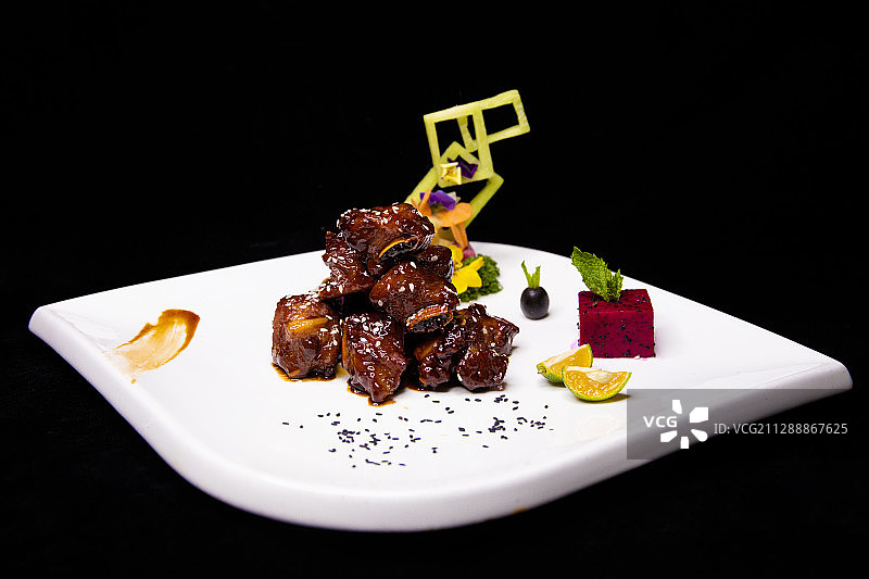 红烧排骨图片素材