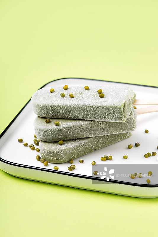 绿豆雪糕图片素材