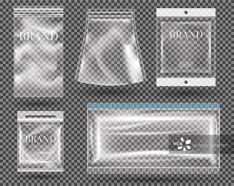 透明塑料包装合集图片素材