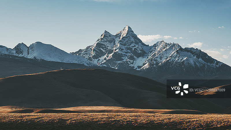 格聂的傍晚图片素材