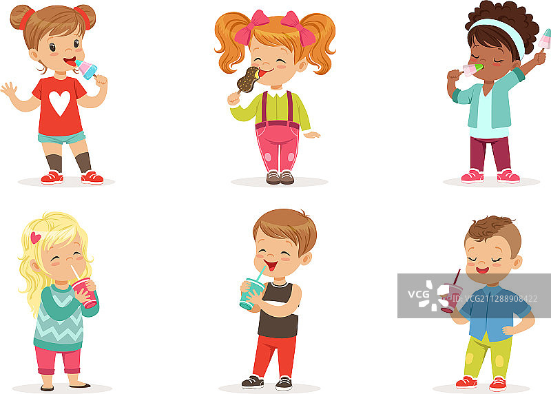 快乐的男孩女孩们合集图片素材