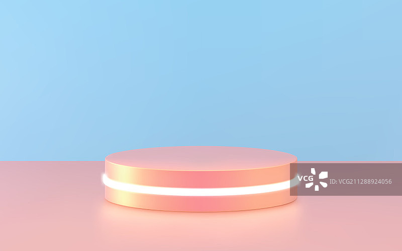 圆形讲台底座或平台图片素材