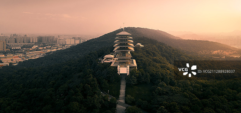 杭州临平东来阁图片素材