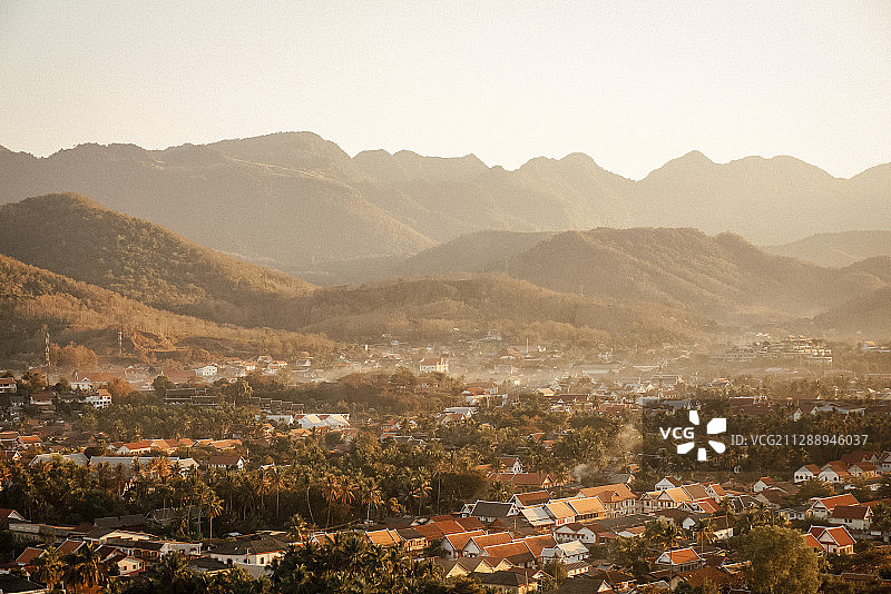 琅勃拉邦与万荣图片素材