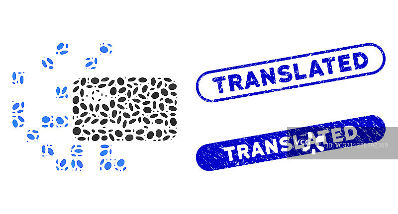 带纹理的点状马赛克数字信用卡图片素材