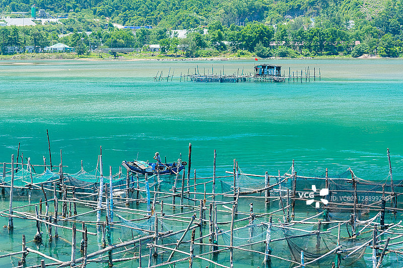 浙江舟山水产养殖图片素材