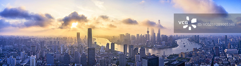 上海全景图片素材