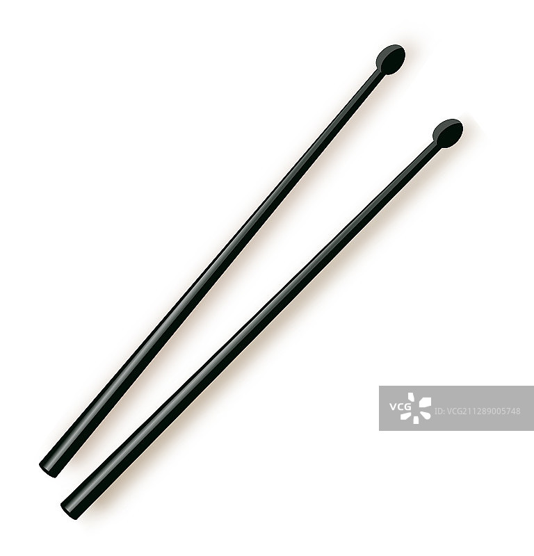 摇滚或爵士鼓槌图片素材