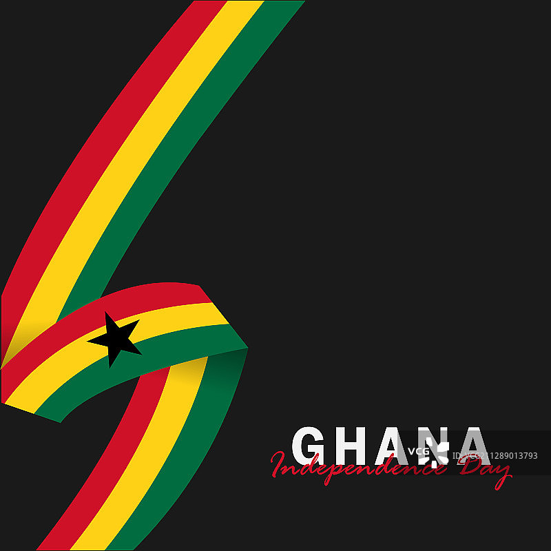 加纳独立日设计模板图片素材