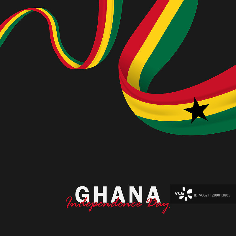 加纳独立日设计模板图片素材
