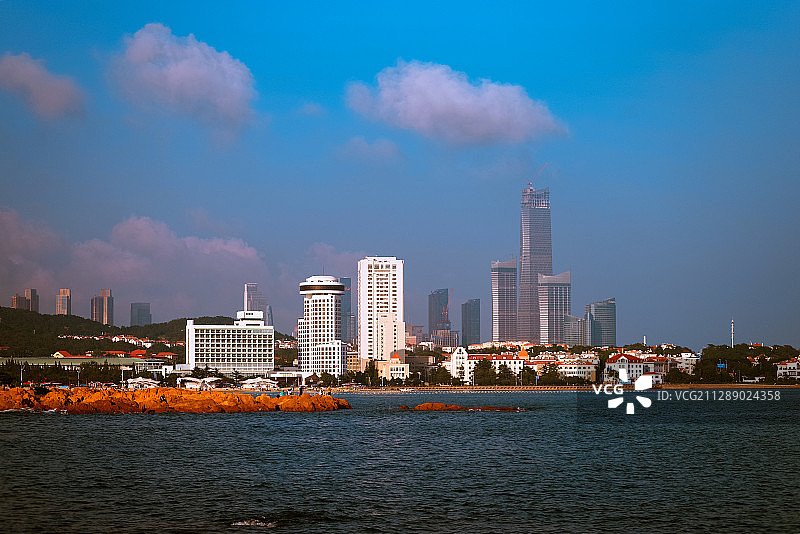 美丽的汇泉湾图片素材