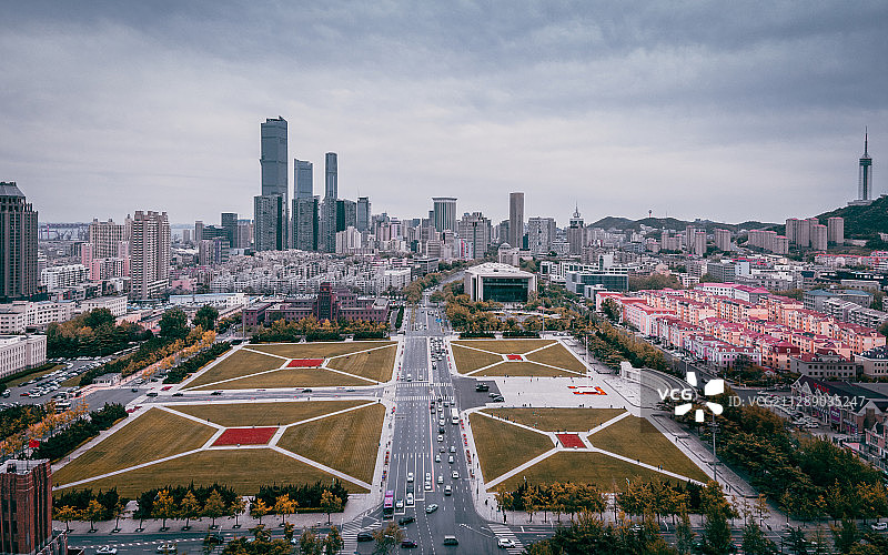 大连人民广场图片素材