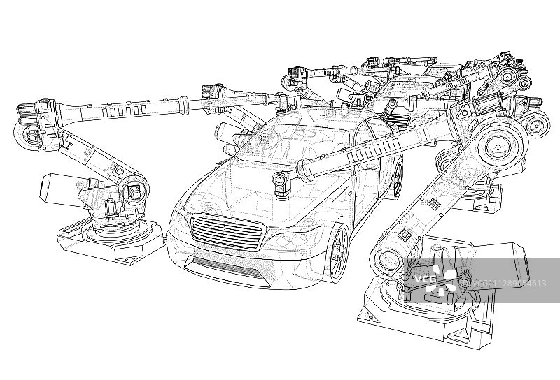 组装汽车图片素材