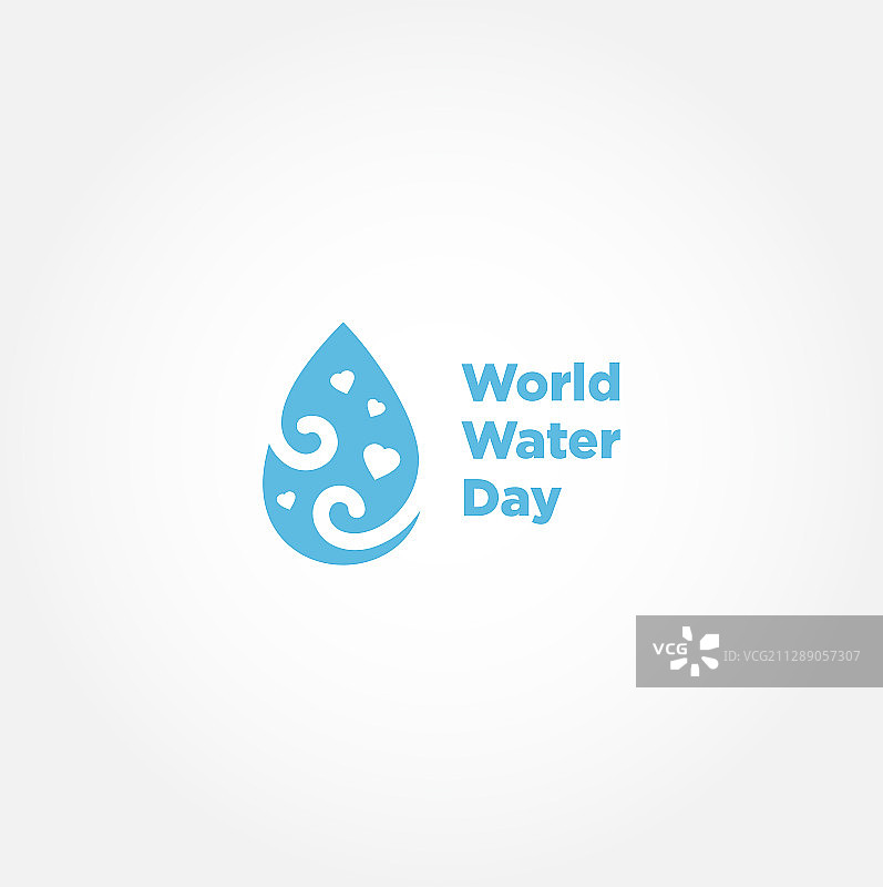 世界水日banner或背景设计图片素材