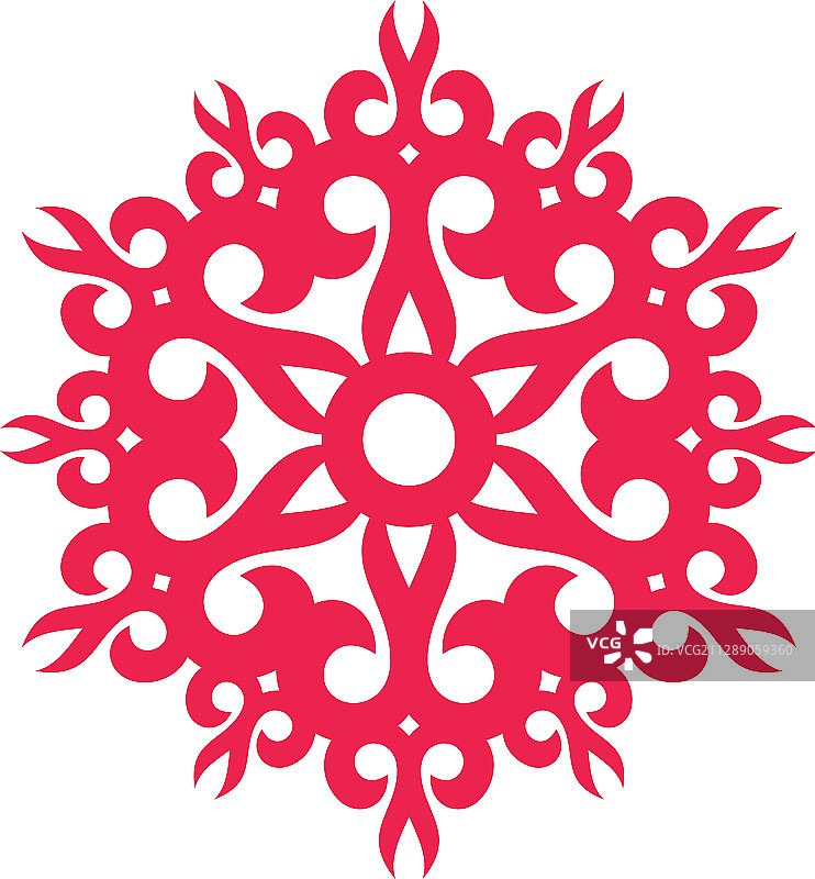 粉色装饰花朵或星星Logo模板图片素材