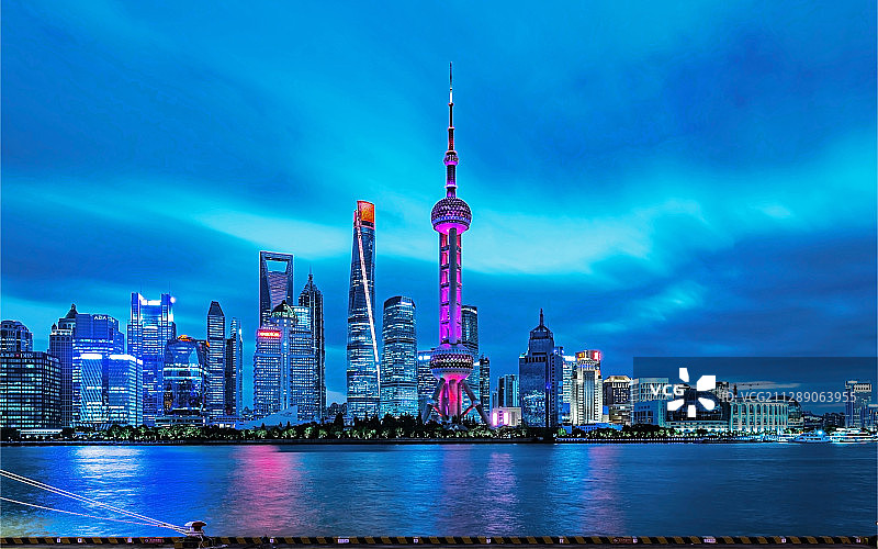 陆家嘴风景图片素材