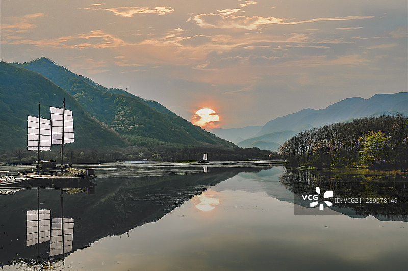 湖北神农架大九湖图片素材