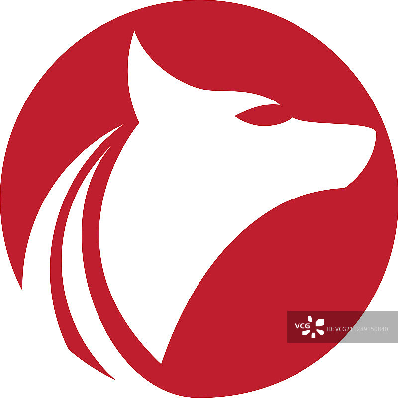 狼logo图标图片素材