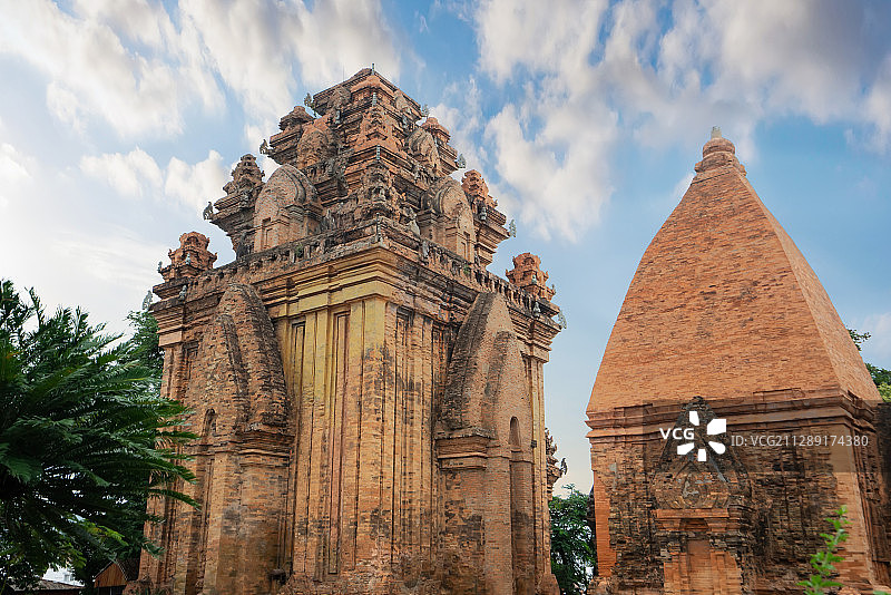 越南婆娜加占婆塔神庙建筑图片素材