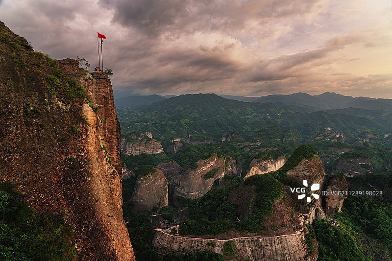 湖南邵阳崀山八角寨龙头香图片素材