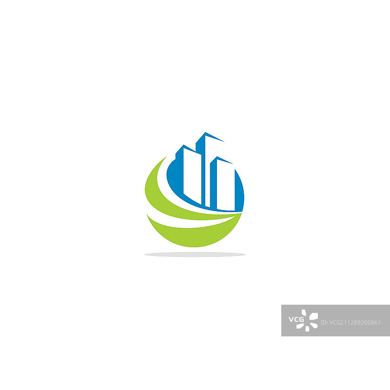 生态建筑公司logo图片素材