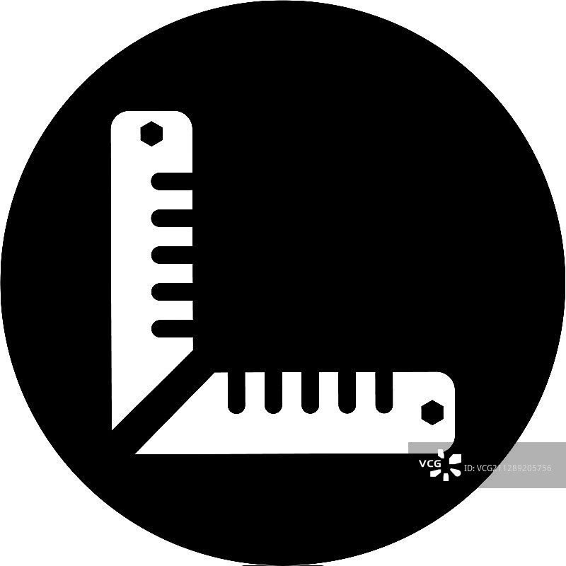 标尺图标尺寸测量图片素材