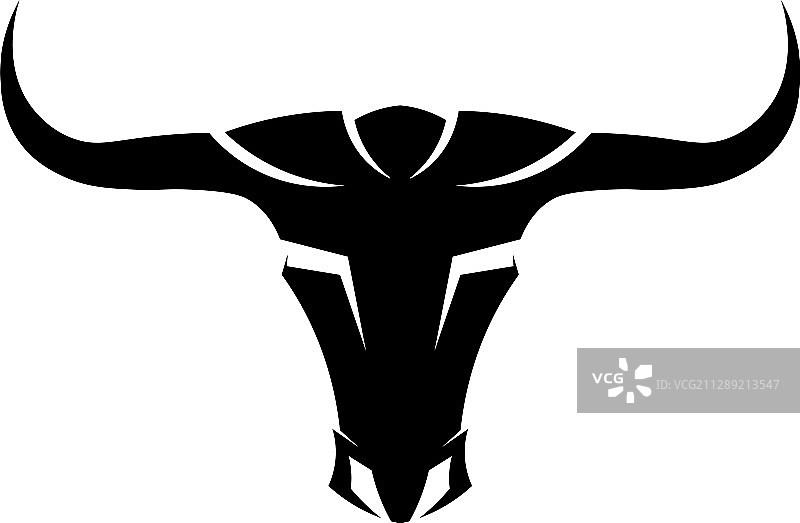 牛角标志和符号模板图标应用图片素材