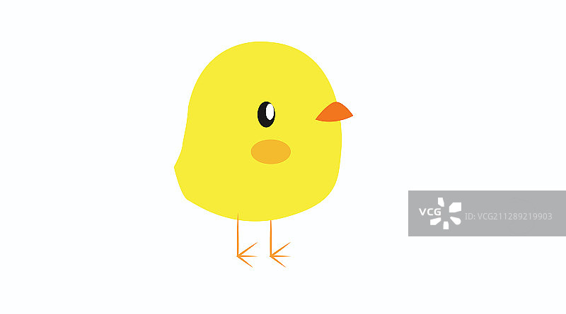 卡通风格的鸡图片素材