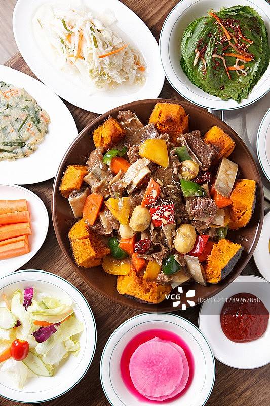 清蒸南瓜排骨图片素材