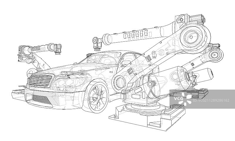 组装汽车图片素材