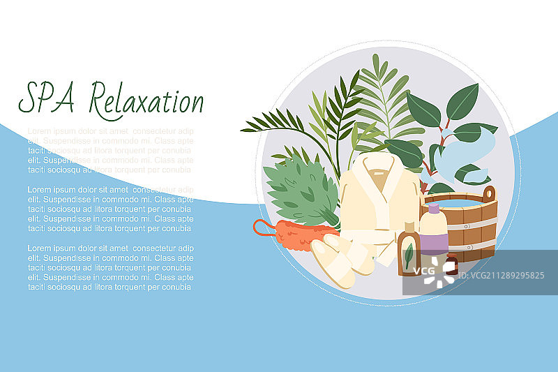 水疗放松和桑拿健康浴图片素材