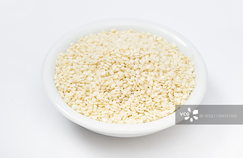 成熟后的白芝麻图片素材