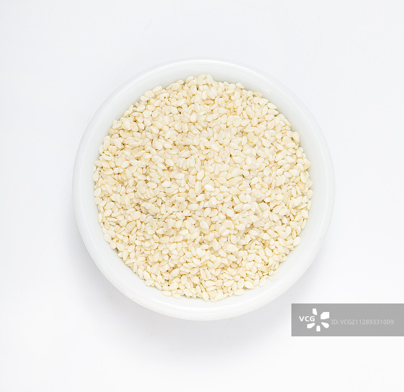 成熟后的白芝麻图片素材