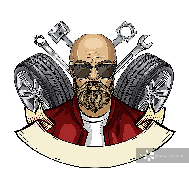 手绘赛车手草图图片素材