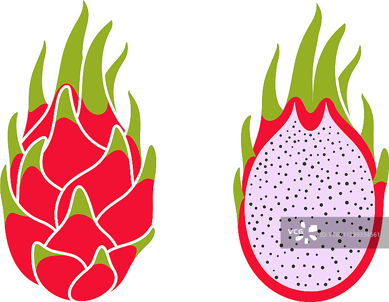 龙的水果图片素材