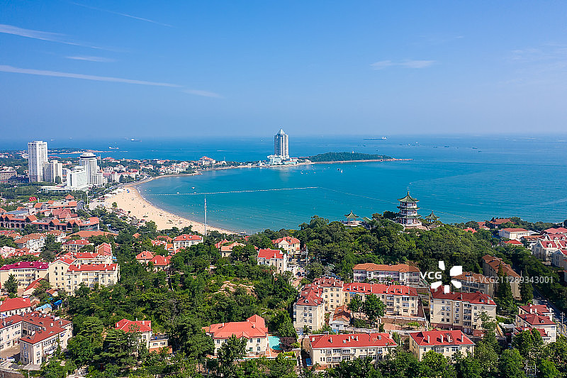 青岛汇泉湾图片素材