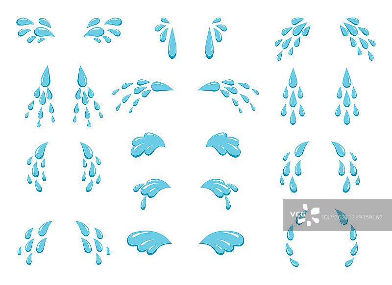 卡通眼泪图片素材