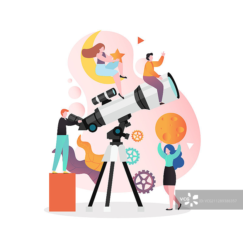 用于网页banner网站的天文学概念图片素材