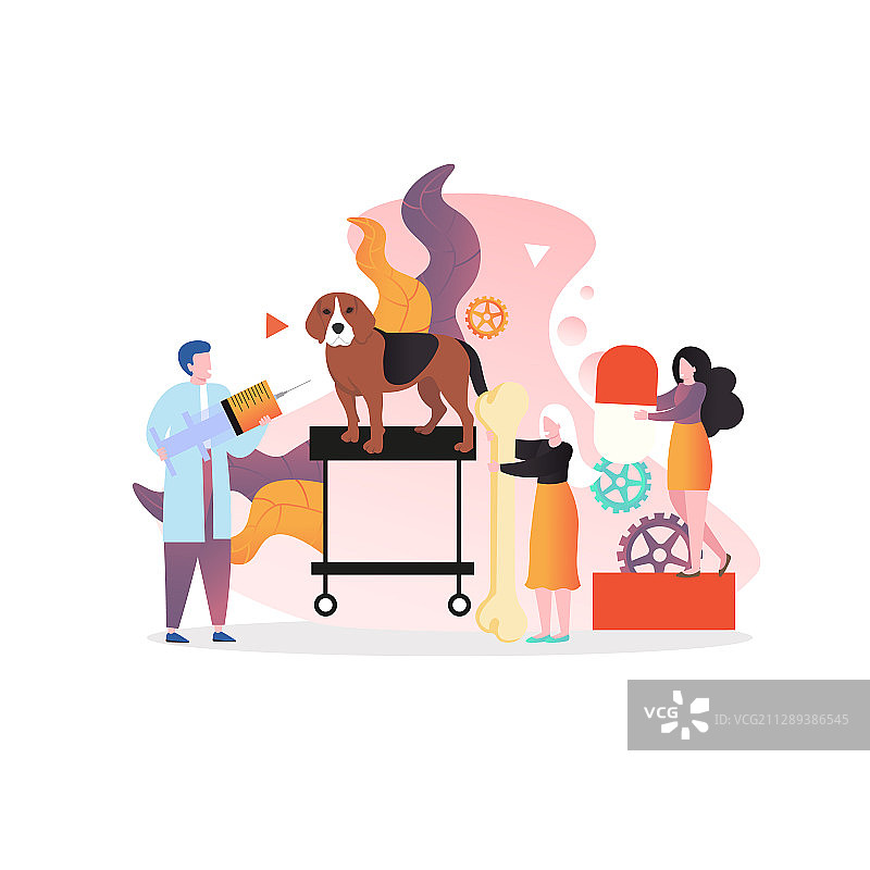 兽医主题网页banner图片素材