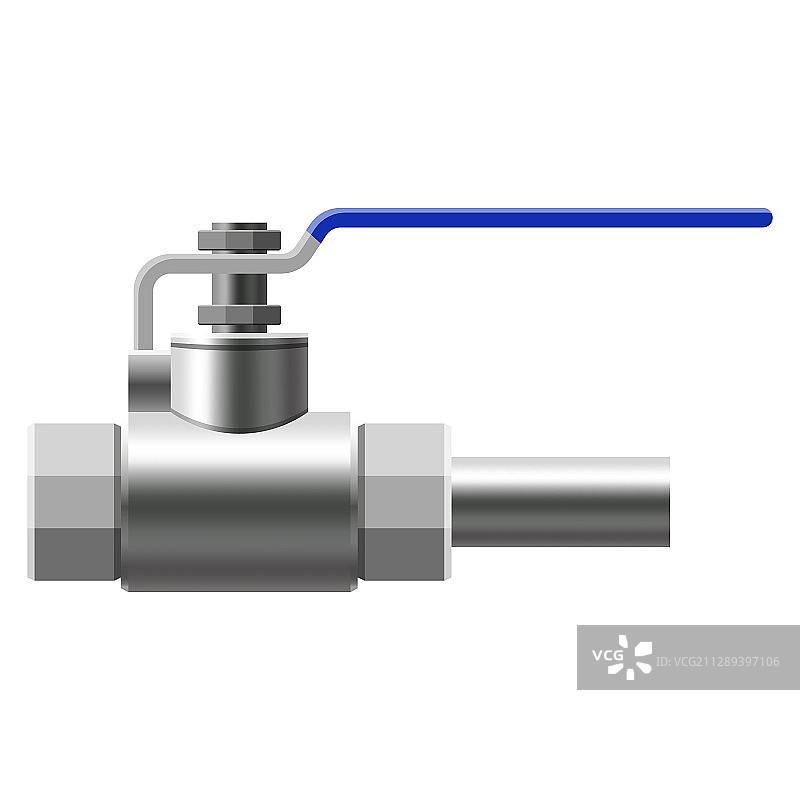 阀门球配件管道金属管道系统图片素材