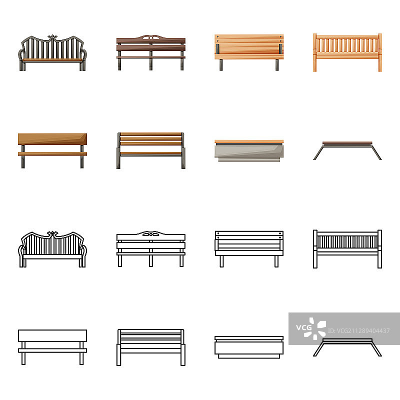 座椅建筑标志图片素材