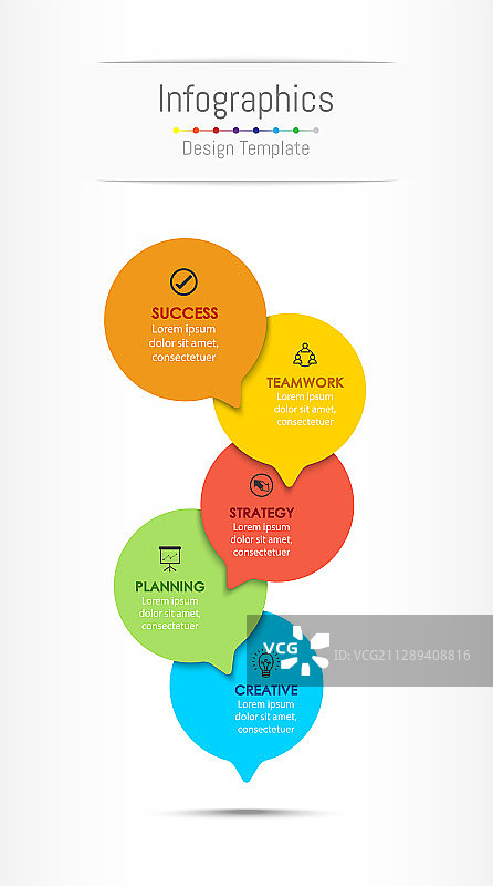 信息图表设计元素为您的业务图片素材