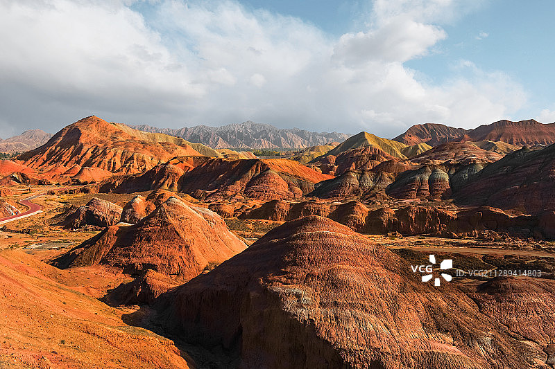 张掖丹霞图片素材