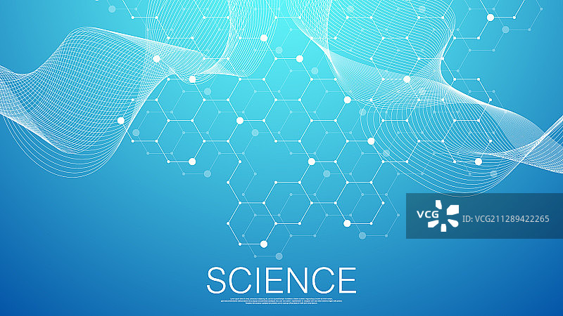 医学科学分子背景图片素材